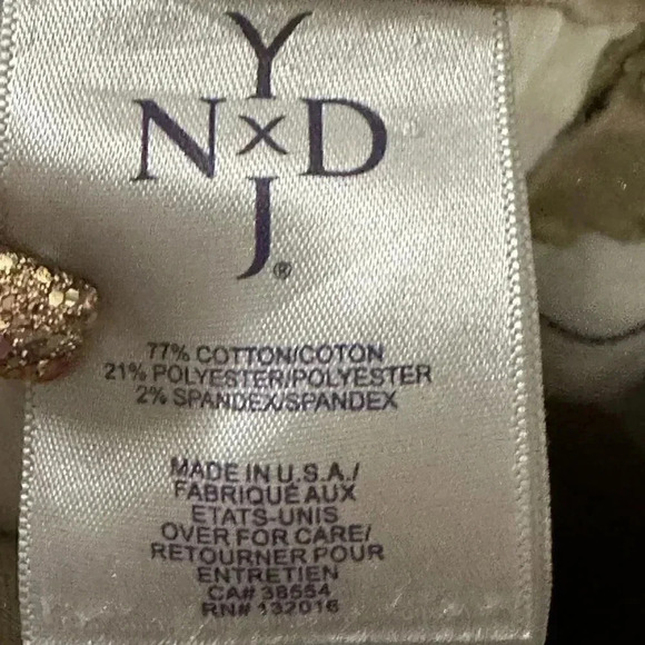 NYDJ Edna Cropped Tan Jeans - Picture 6 of 6